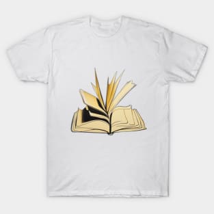 Enchanting Golden Book Design No. 467 T-Shirt